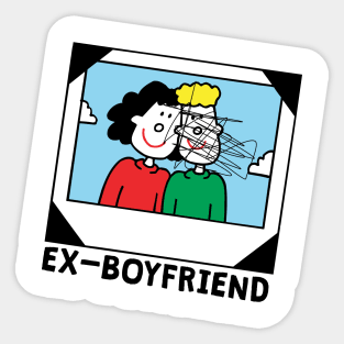 Ex Boyfriend Classic Sticker